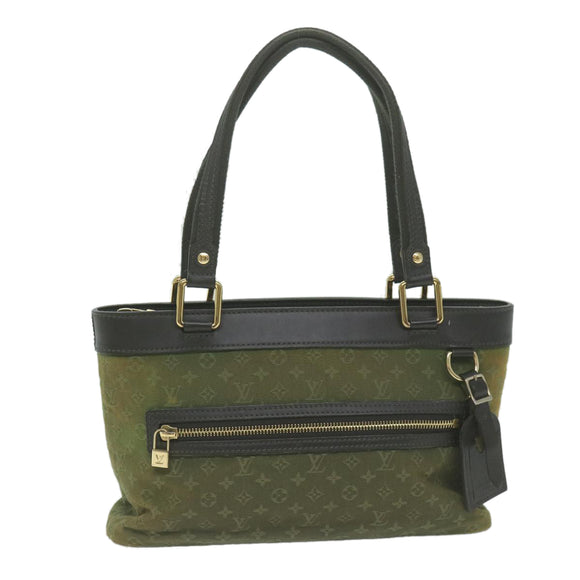 LOUIS VUITTON Monogram Mini Lucille PM Hand Bag TST Khaki M92682 LV Auth ep3029