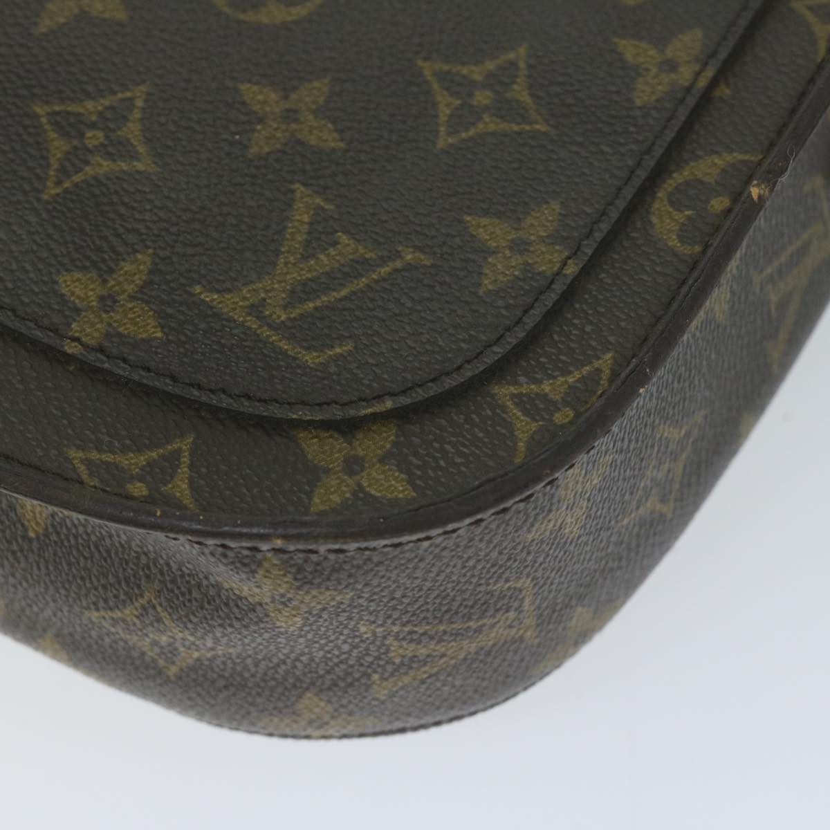 LOUIS VUITTON Monogram Saint Cloud GM Shoulder Bag M51242 LV Auth ep3040