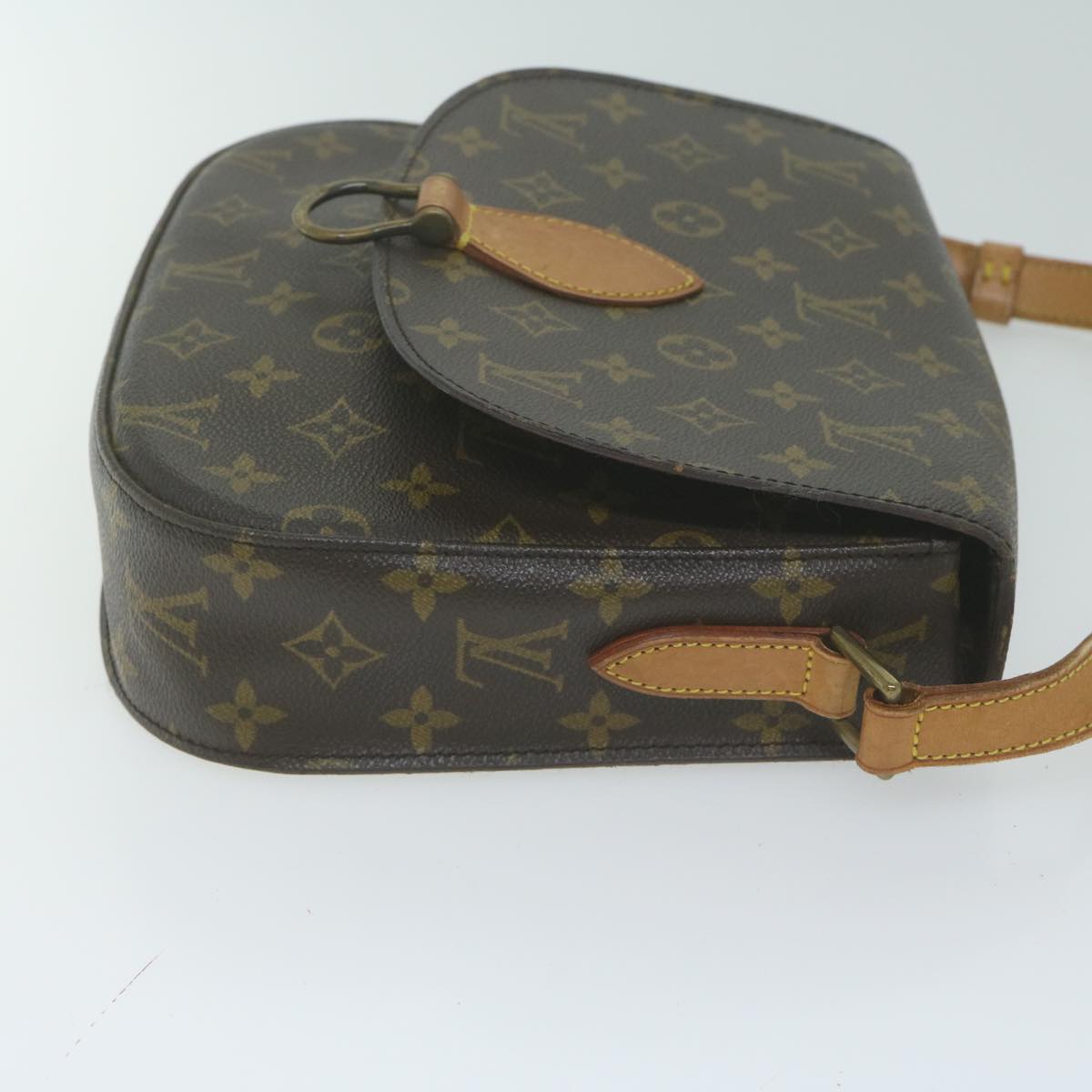 LOUIS VUITTON Monogram Saint Cloud GM Shoulder Bag M51242 LV Auth ep3040