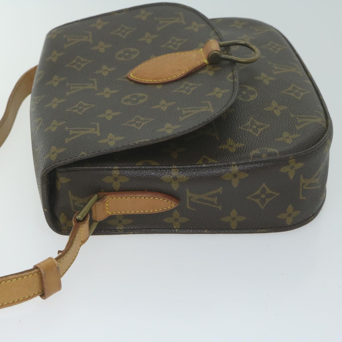 LOUIS VUITTON Monogram Saint Cloud GM Shoulder Bag M51242 LV Auth ep3040