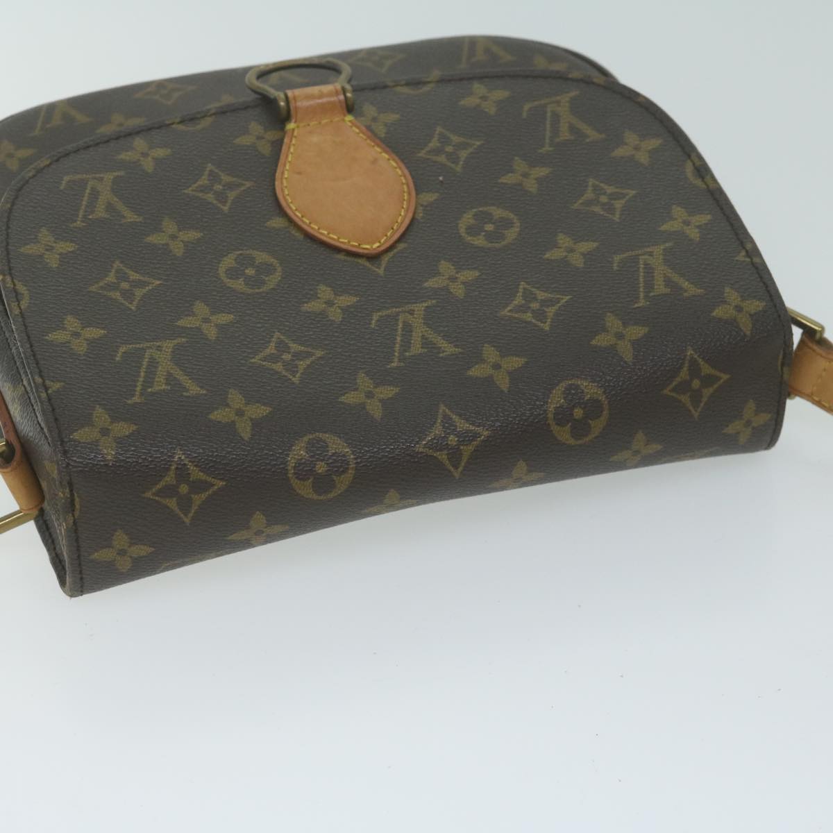 LOUIS VUITTON Monogram Saint Cloud GM Shoulder Bag M51242 LV Auth ep3040