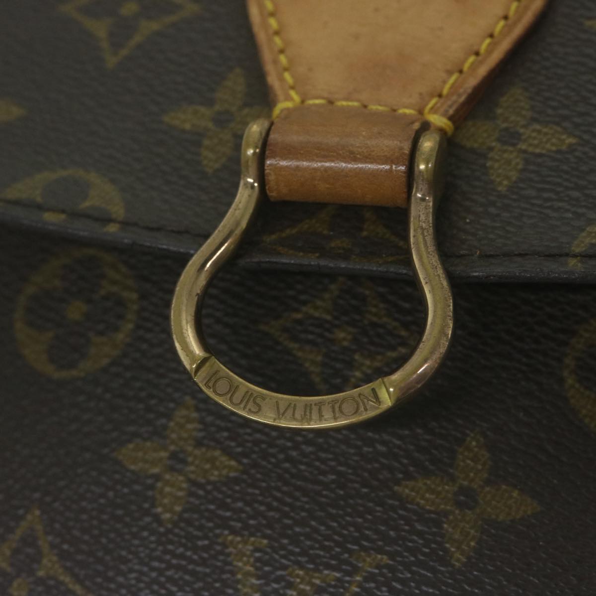 LOUIS VUITTON Monogram Saint Cloud GM Shoulder Bag M51242 LV Auth ep3059