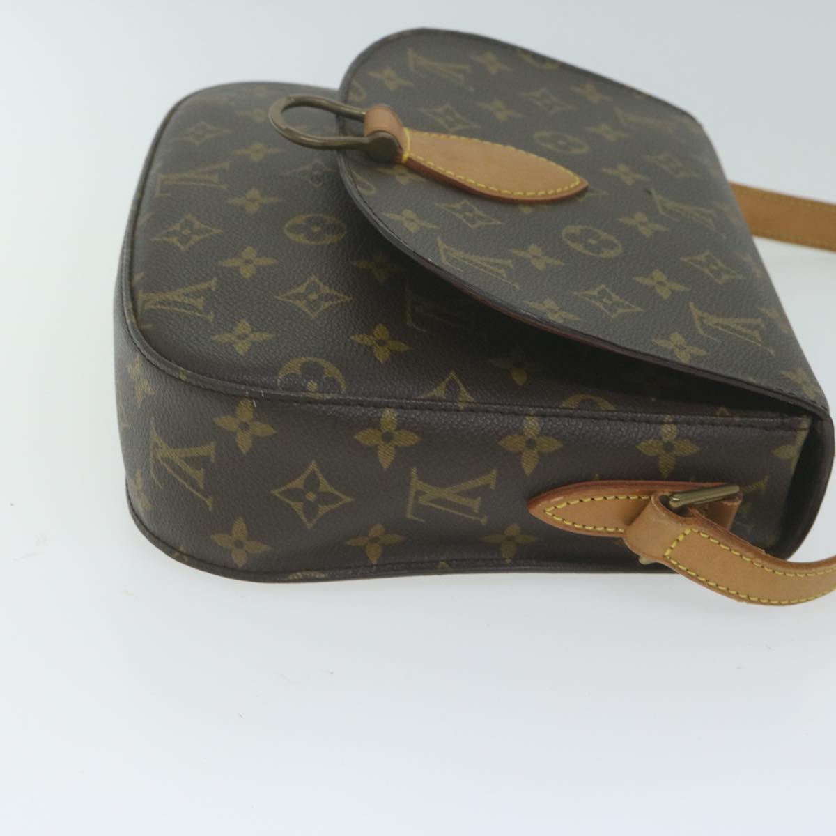 LOUIS VUITTON Monogram Saint Cloud GM Shoulder Bag M51242 LV Auth ep3067