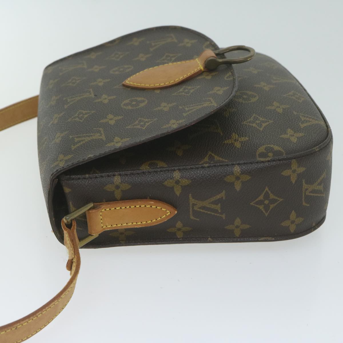 LOUIS VUITTON Monogram Saint Cloud GM Shoulder Bag M51242 LV Auth ep3067