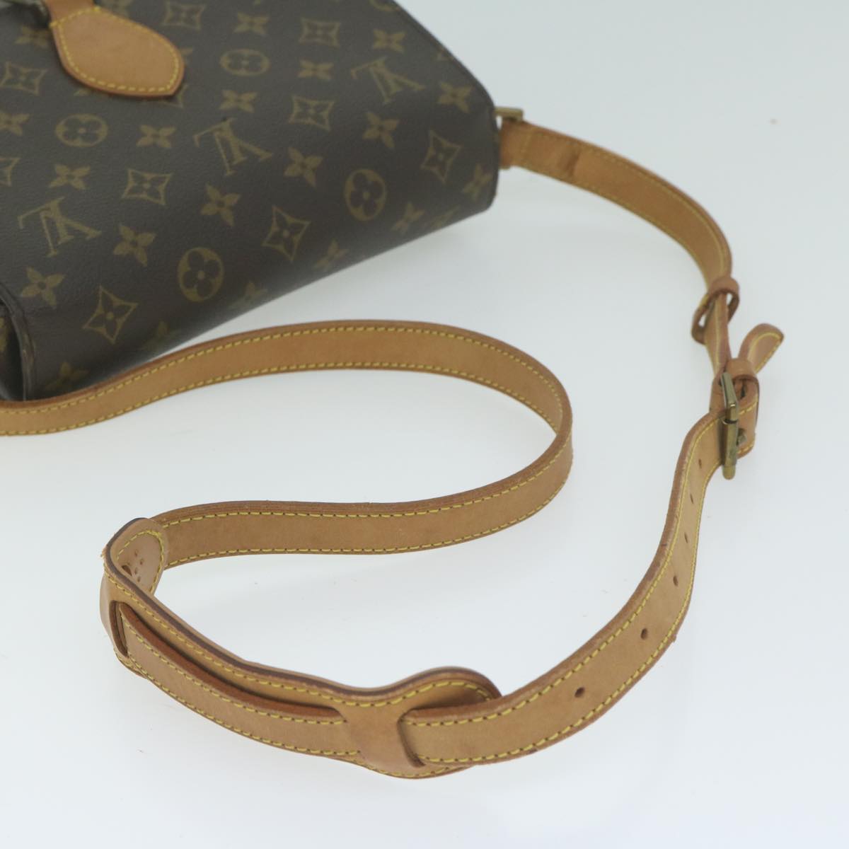 LOUIS VUITTON Monogram Saint Cloud GM Shoulder Bag M51242 LV Auth ep3067