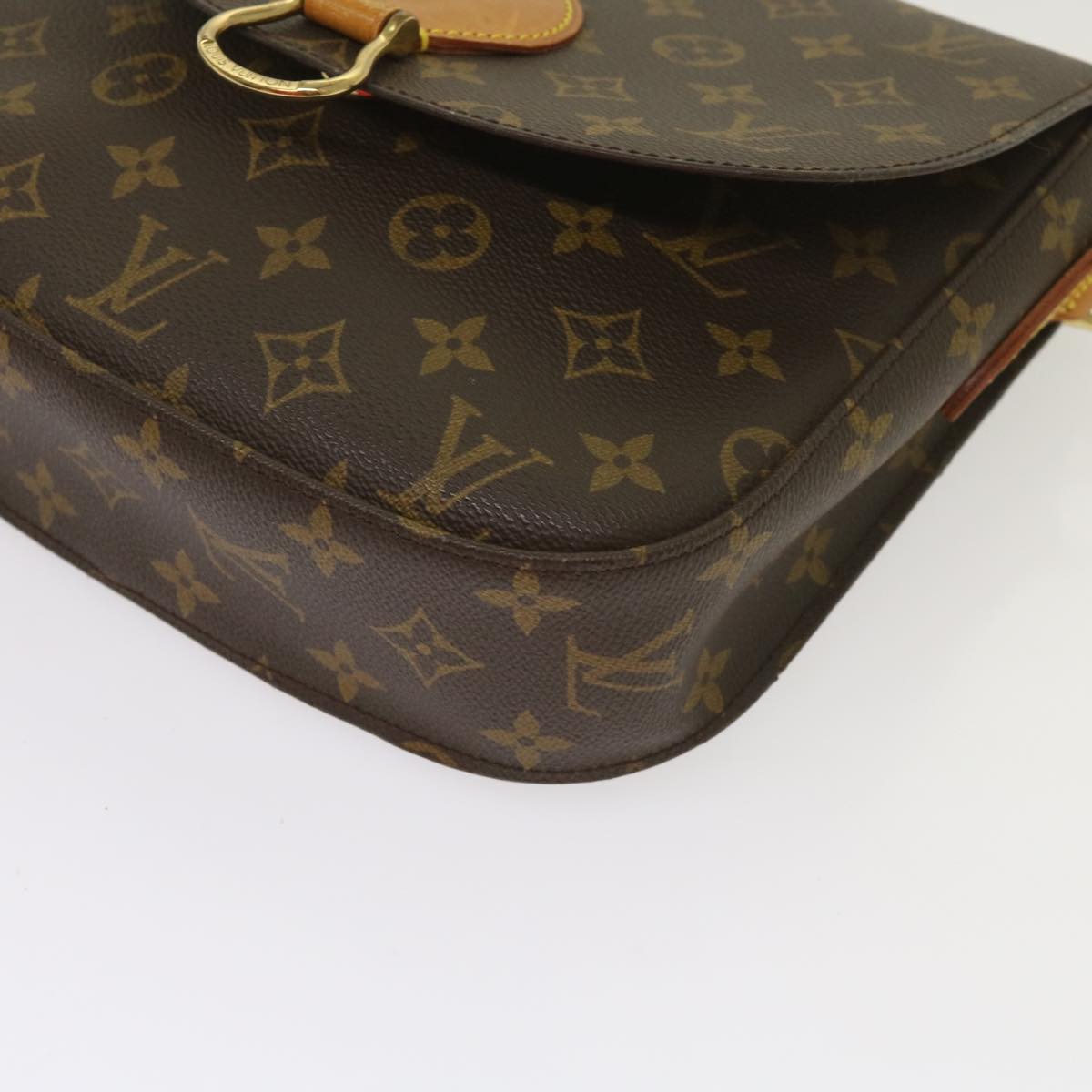 LOUIS VUITTON Monogram Saint Cloud GM Shoulder Bag M51242 LV Auth ep3081