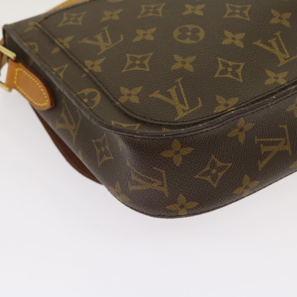 LOUIS VUITTON Monogram Saint Cloud GM Shoulder Bag M51242 LV Auth ep3081