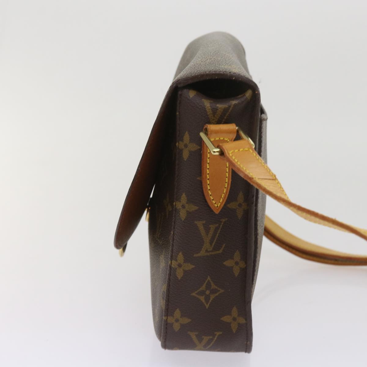 LOUIS VUITTON Monogram Saint Cloud GM Shoulder Bag M51242 LV Auth ep3081