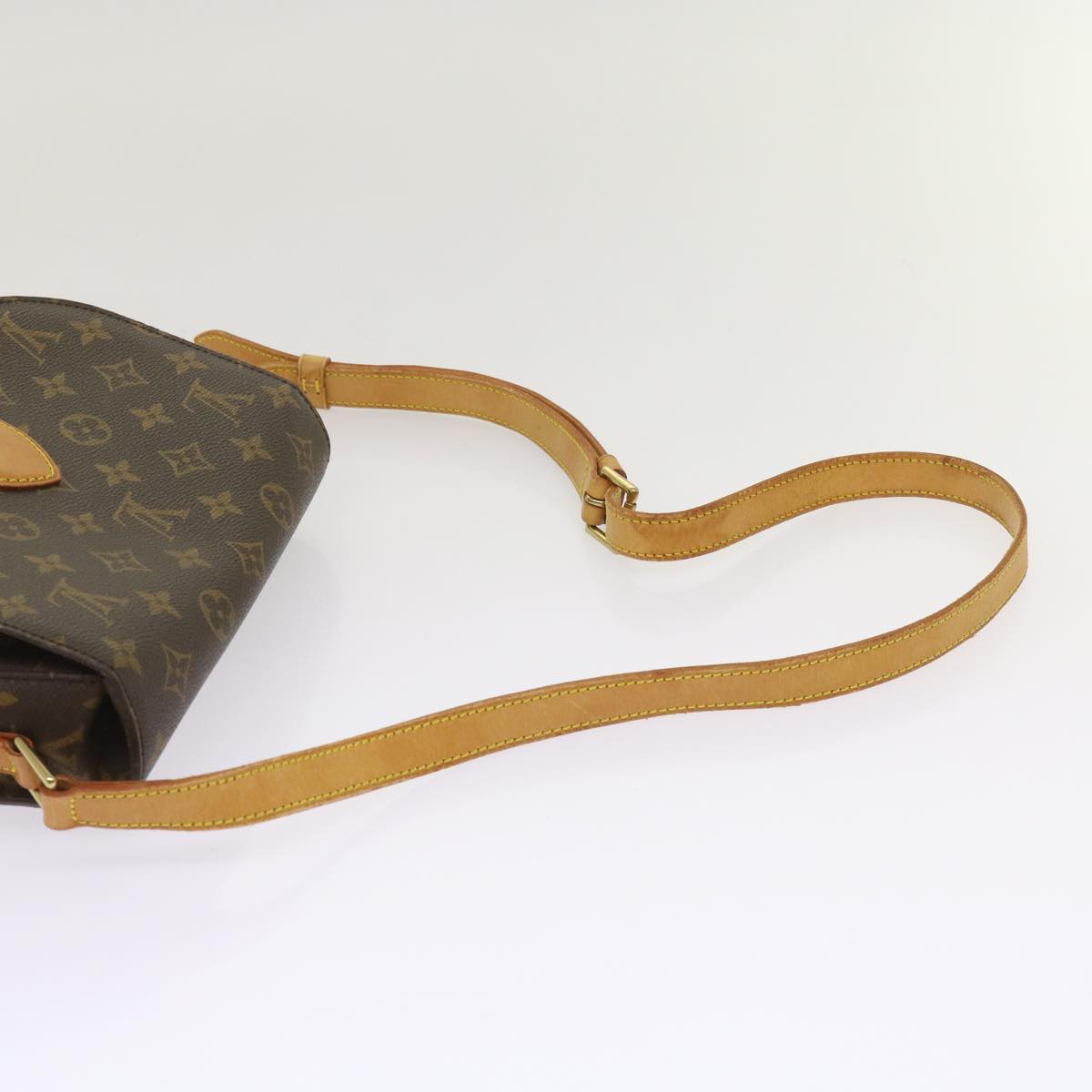 LOUIS VUITTON Monogram Saint Cloud GM Shoulder Bag M51242 LV Auth ep3081