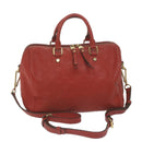 LOUIS VUITTON Monogram Empreinte Speedy Bandouliere 30 Bag 2way Red Auth ep3113-1