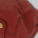 LOUIS VUITTON Monogram Empreinte Speedy Bandouliere 30 Bag 2way Red Auth ep3113-14