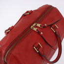 LOUIS VUITTON Monogram Empreinte Speedy Bandouliere 30 Bag 2way Red Auth ep3113-14
