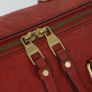 LOUIS VUITTON Monogram Empreinte Speedy Bandouliere 30 Bag 2way Red Auth ep3113-17