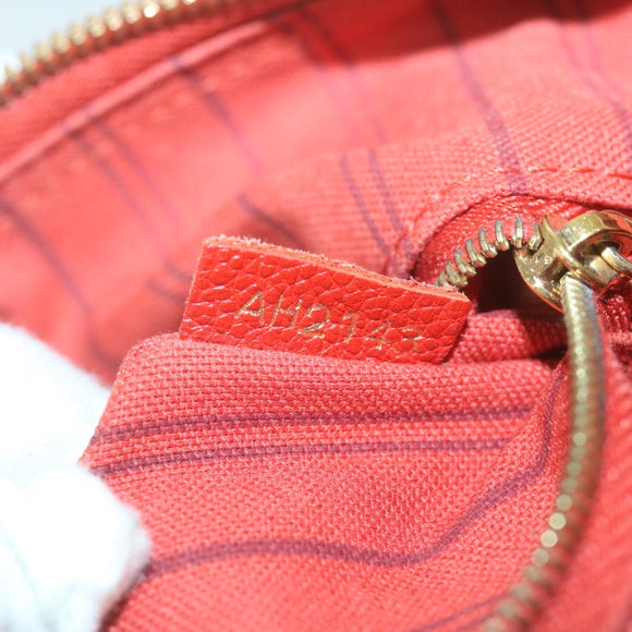 LOUIS VUITTON Monogram Empreinte Speedy Bandouliere 30 Bag 2way Red Auth ep3113