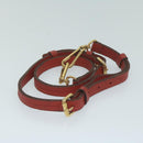 LOUIS VUITTON Monogram Empreinte Speedy Bandouliere 30 Bag 2way Red Auth ep3113-21