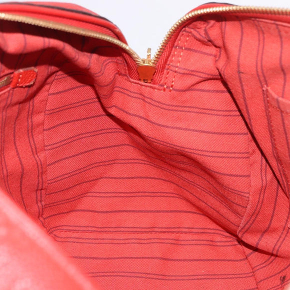 LOUIS VUITTON Monogram Empreinte Speedy Bandouliere 30 Bag 2way Red Auth ep3113