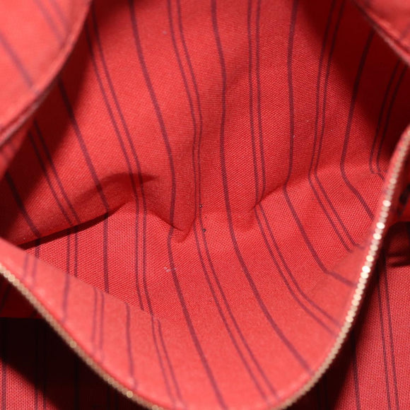 LOUIS VUITTON Monogram Empreinte Speedy Bandouliere 30 Bag 2way Red Auth ep3113