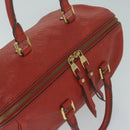 LOUIS VUITTON Monogram Empreinte Speedy Bandouliere 30 Bag 2way Red Auth ep3113-6