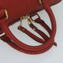 LOUIS VUITTON Monogram Empreinte Speedy Bandouliere 30 Bag 2way Red Auth ep3113-7