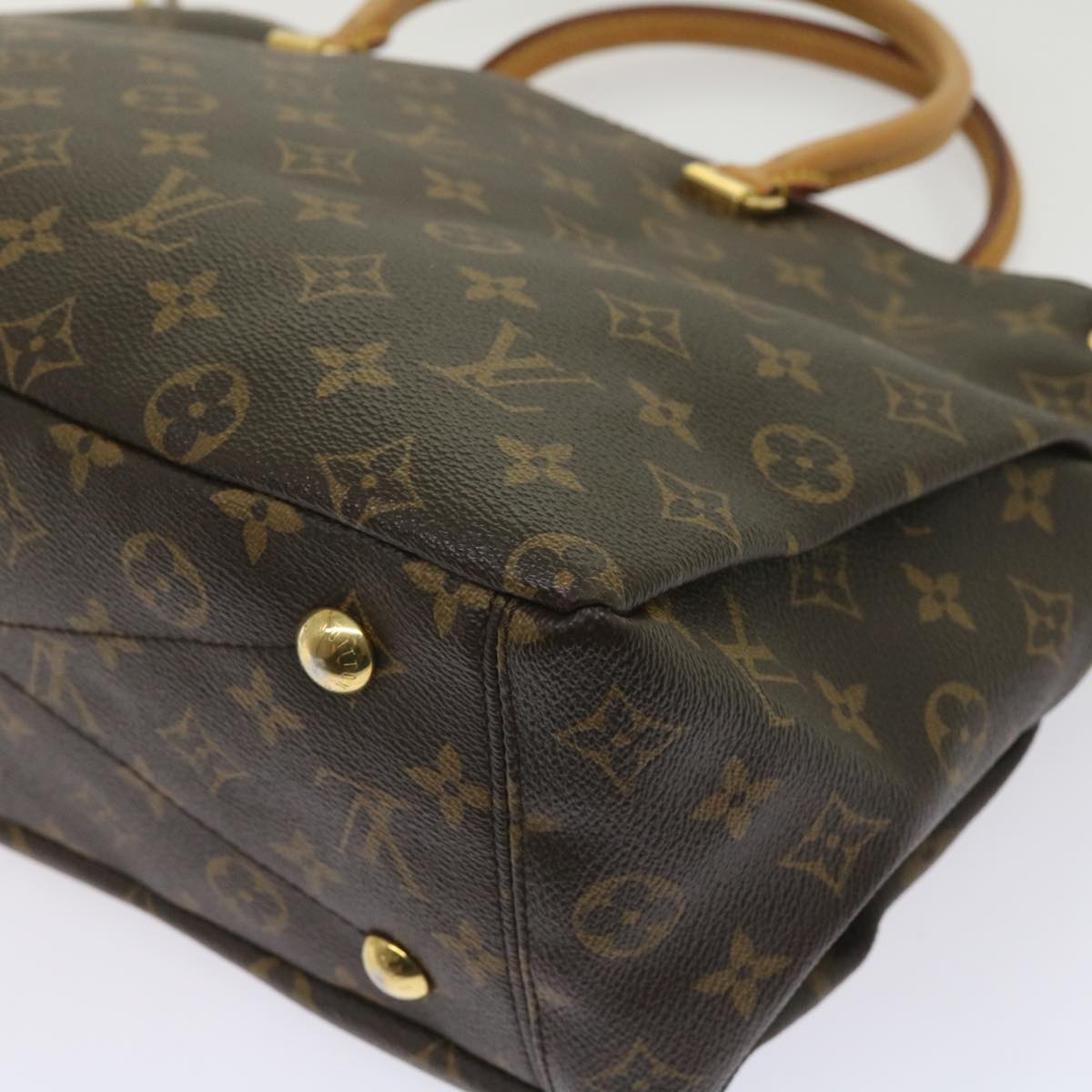 LOUIS VUITTON Monogram Pallas Hand Bag M40466 LV Auth ep3126