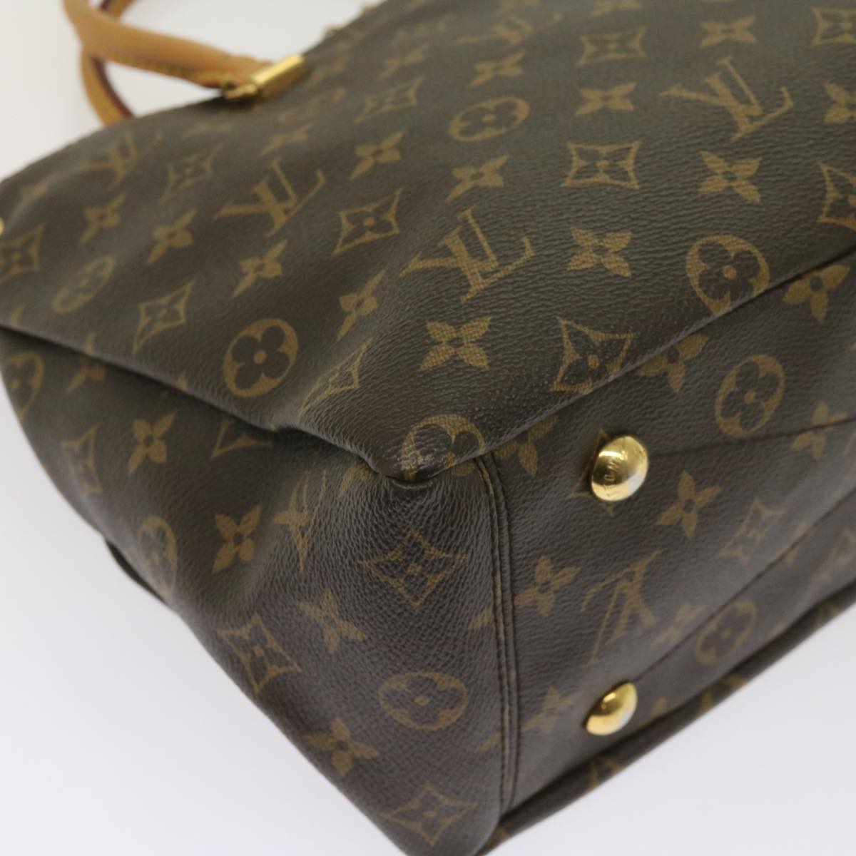 LOUIS VUITTON Monogram Pallas Hand Bag M40466 LV Auth ep3126