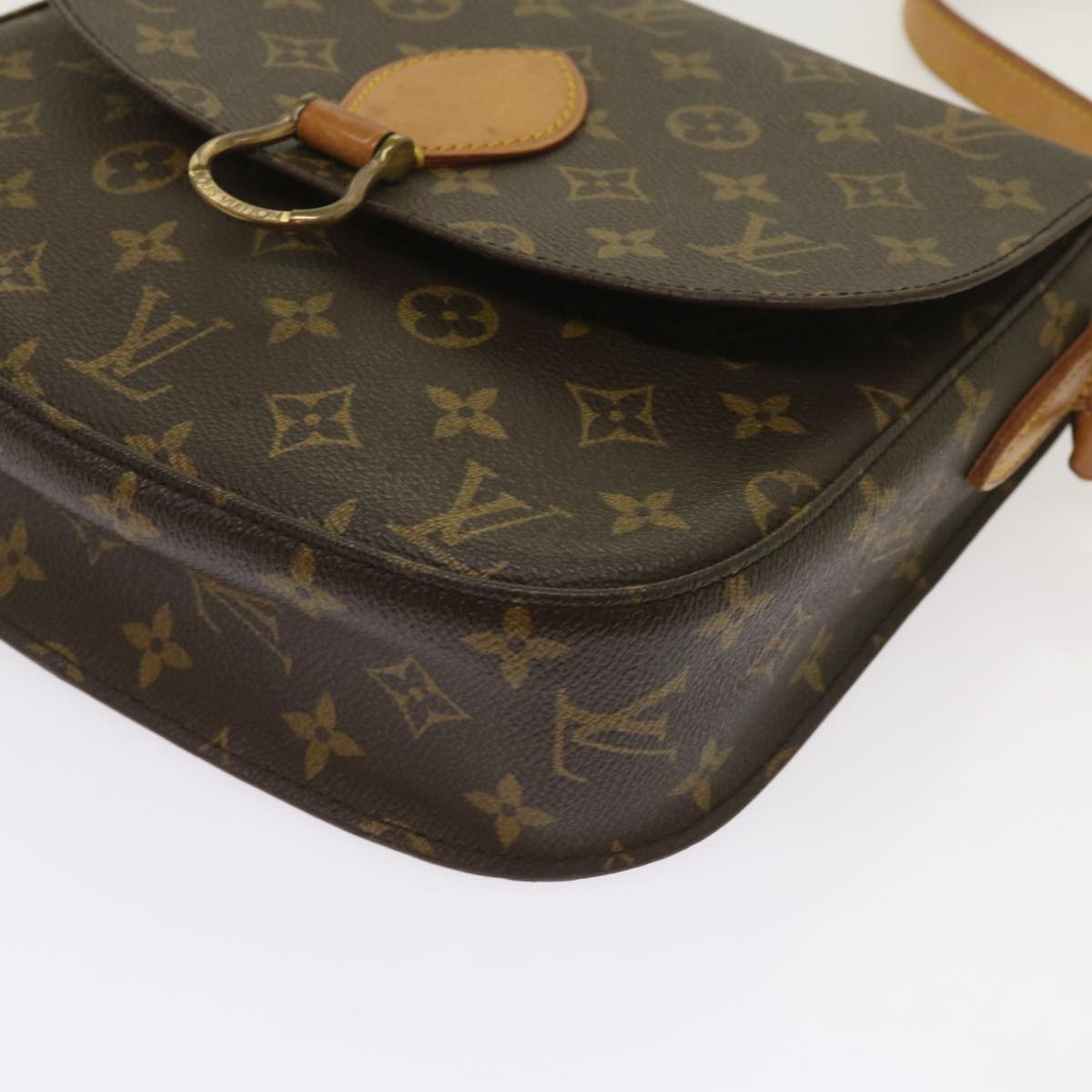 LOUIS VUITTON Monogram Saint Cloud GM Shoulder Bag M51242 LV Auth ep3152