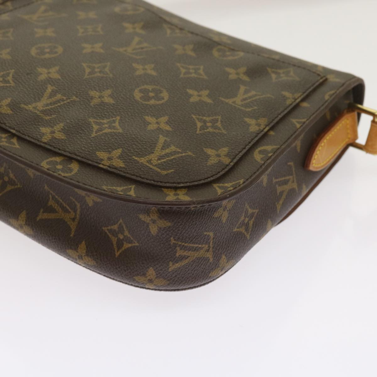 LOUIS VUITTON Monogram Saint Cloud GM Shoulder Bag M51242 LV Auth ep3152