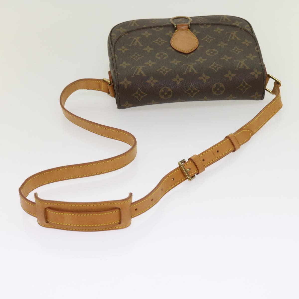 LOUIS VUITTON Monogram Saint Cloud GM Shoulder Bag M51242 LV Auth ep3152