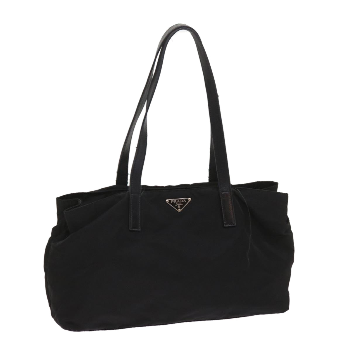 PRADA Shoulder Bag Nylon Black Auth ep3154