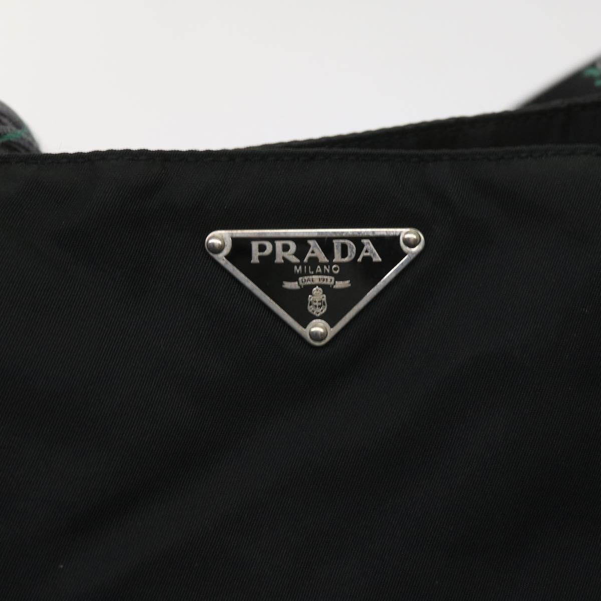 PRADA Shoulder Bag Nylon Black Auth ep3154