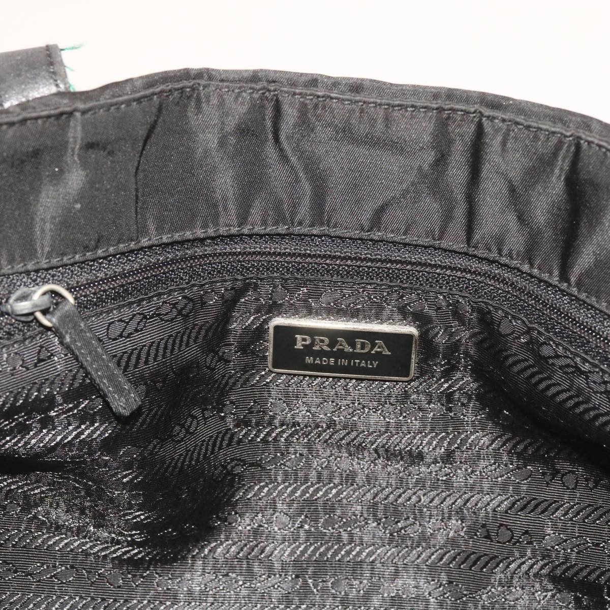 PRADA Shoulder Bag Nylon Black Auth ep3154