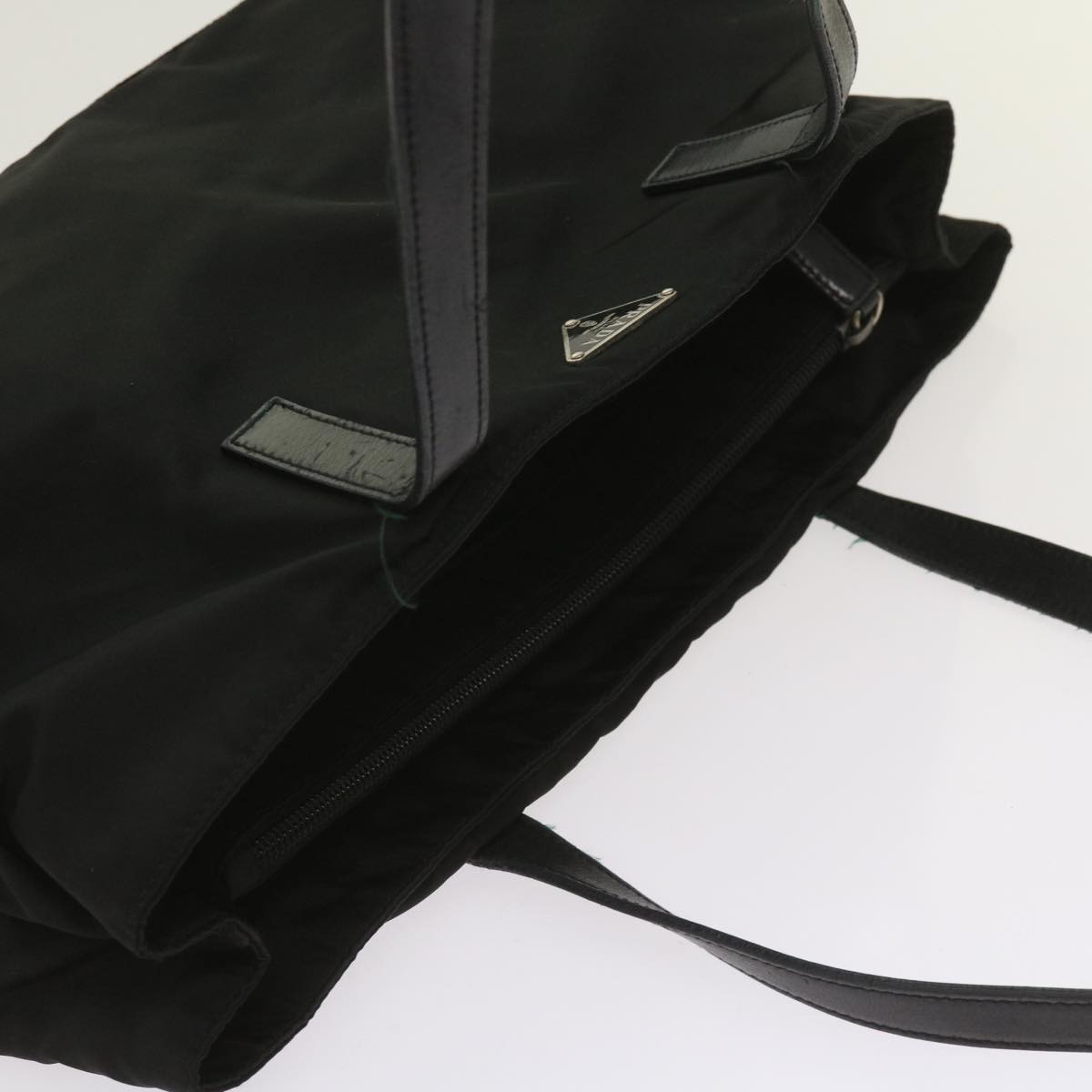 PRADA Shoulder Bag Nylon Black Auth ep3154