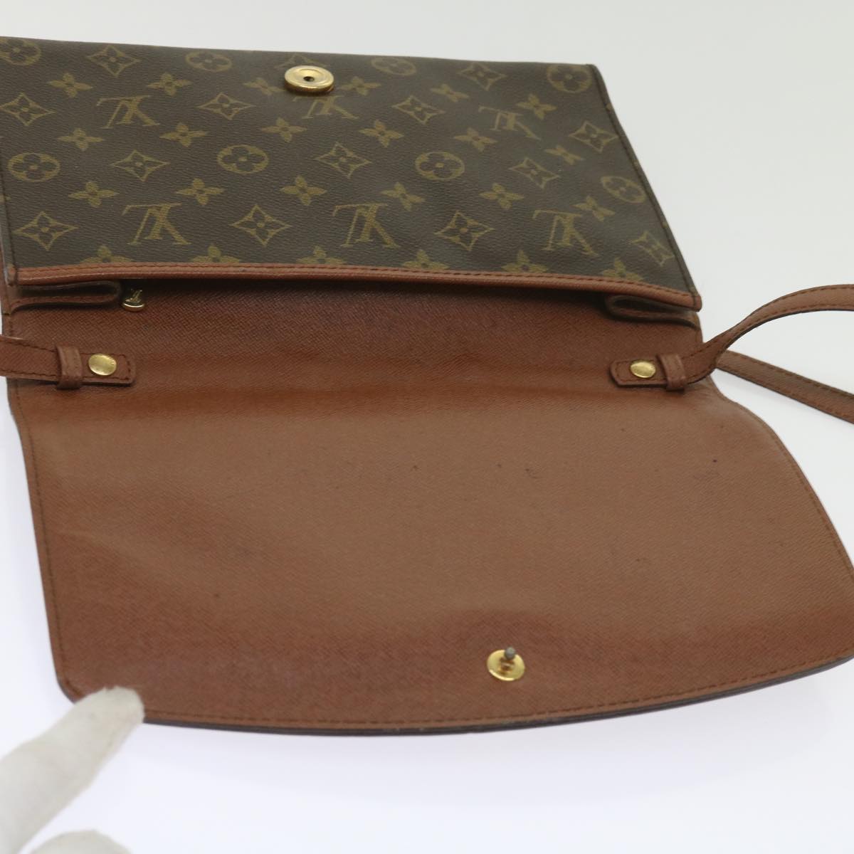 LOUIS VUITTON Monogram Bordeaux 27 Shoulder Bag M51797 LV Auth ep3159