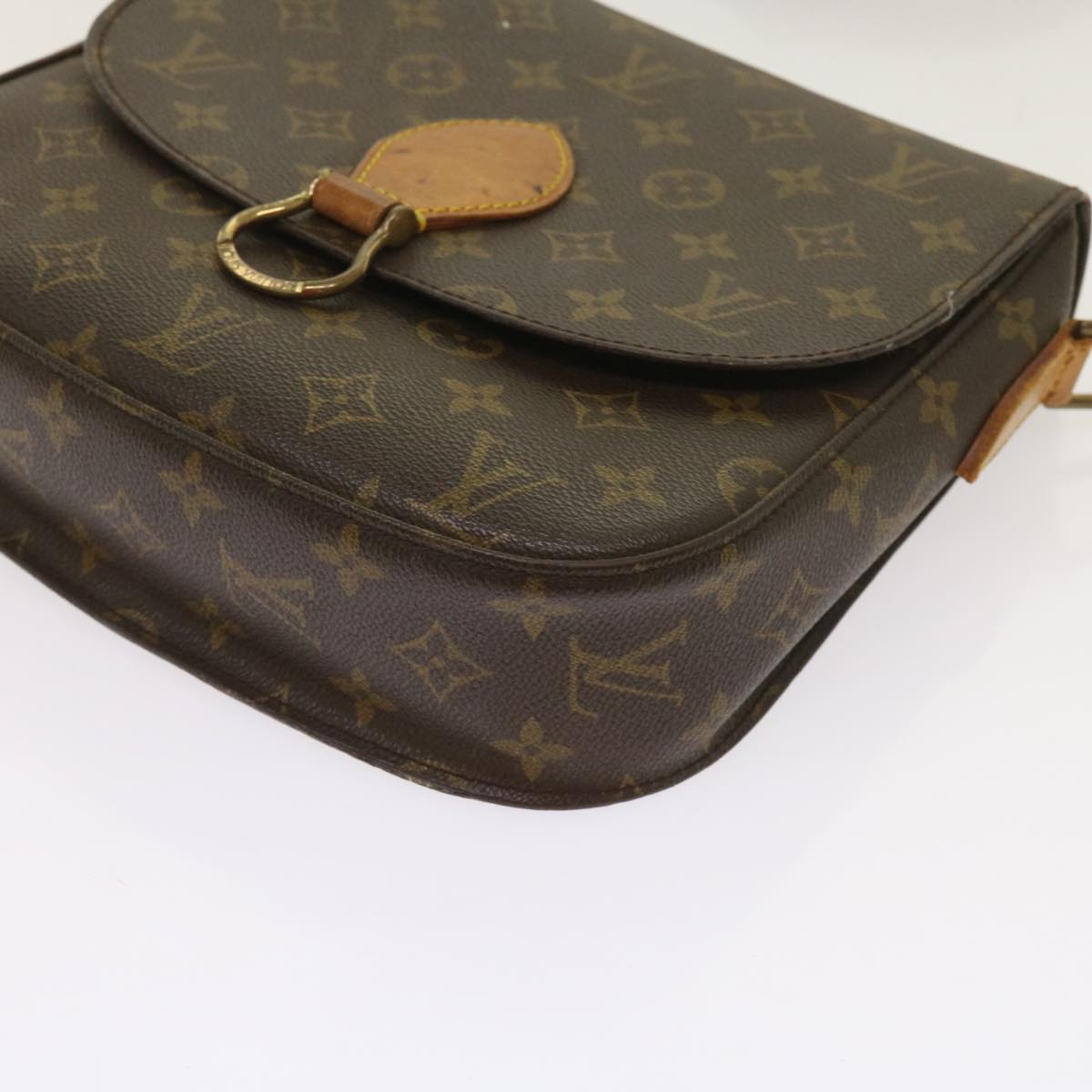 LOUIS VUITTON Monogram Saint Cloud GM Shoulder Bag M51242 LV Auth ep3164