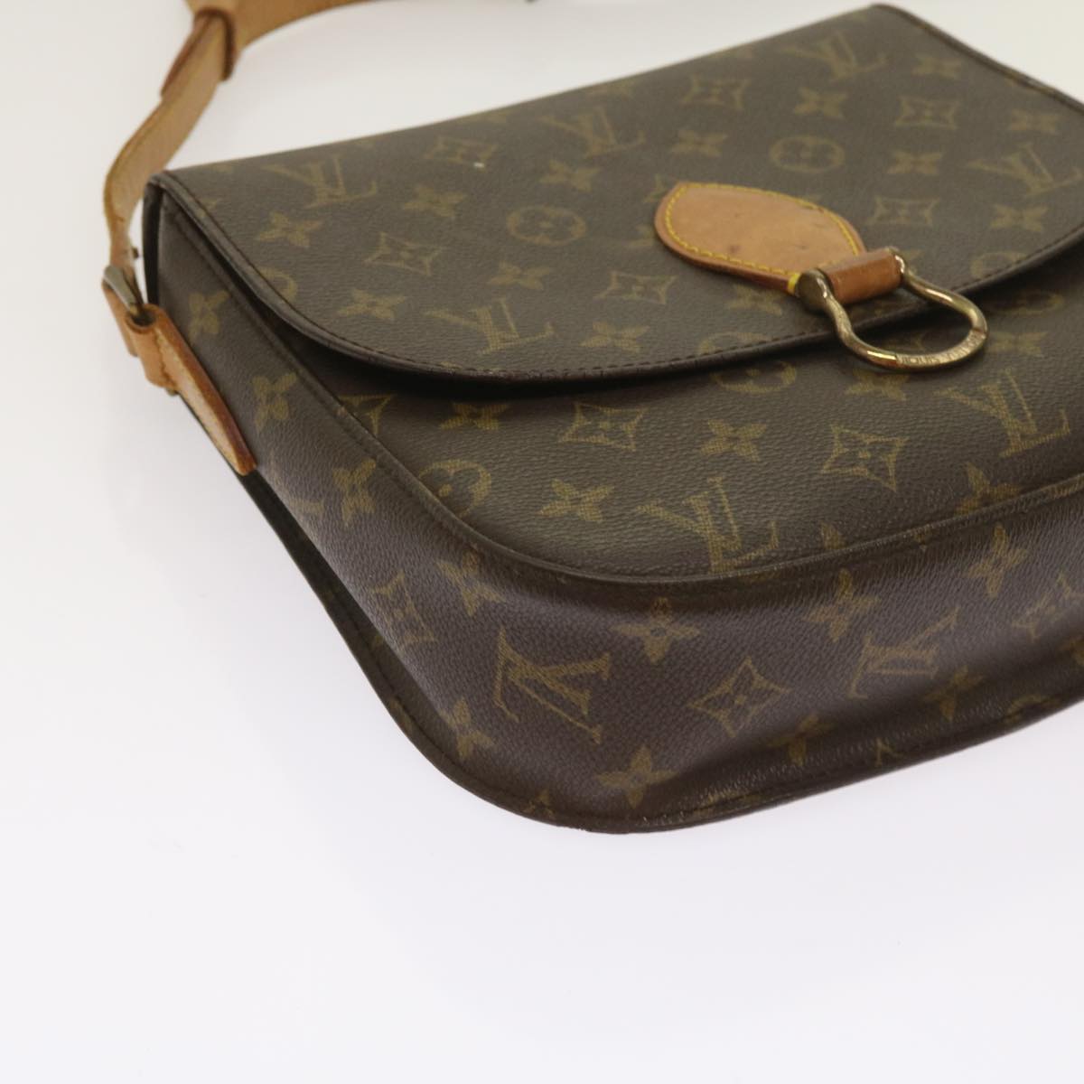 LOUIS VUITTON Monogram Saint Cloud GM Shoulder Bag M51242 LV Auth ep3164