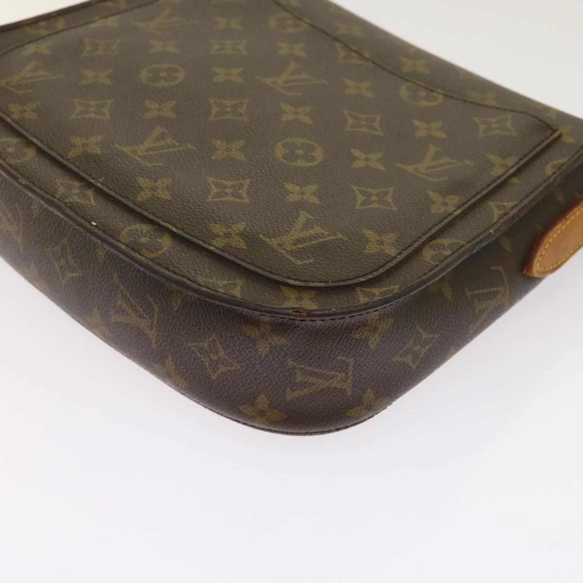 LOUIS VUITTON Monogram Saint Cloud GM Shoulder Bag M51242 LV Auth ep3164