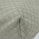 BOTTEGAVENETA INTRECCIATO Scorpito Tote Bag Leather White Auth ep3175-17