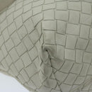 BOTTEGAVENETA INTRECCIATO Scorpito Tote Bag Leather White Auth ep3175-8