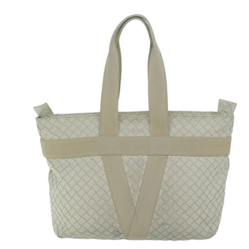 BOTTEGAVENETA INTRECCIATO Scorpito Tote Bag Leather White Auth ep3175 - 0