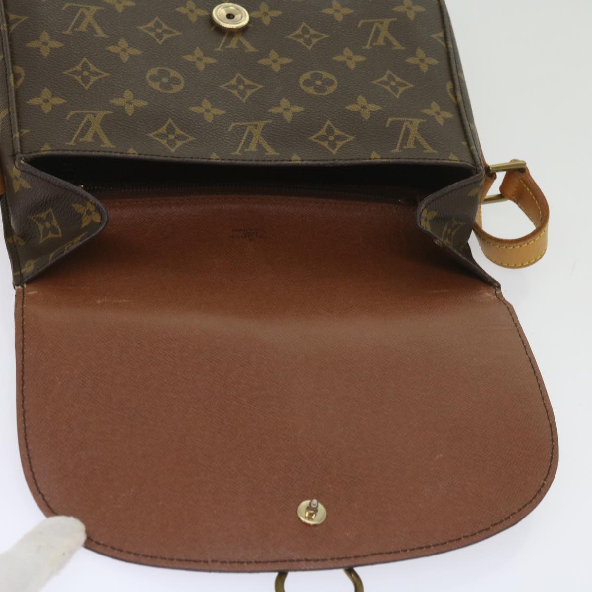 LOUIS VUITTON Monogram Saint Cloud GM Shoulder Bag M51242 LV Auth ep3183