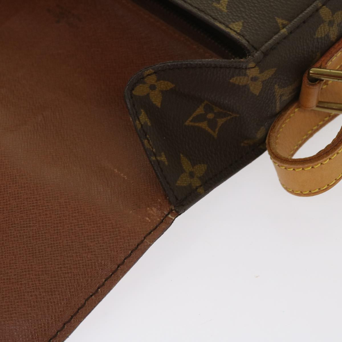 LOUIS VUITTON Monogram Saint Cloud GM Shoulder Bag M51242 LV Auth ep3183