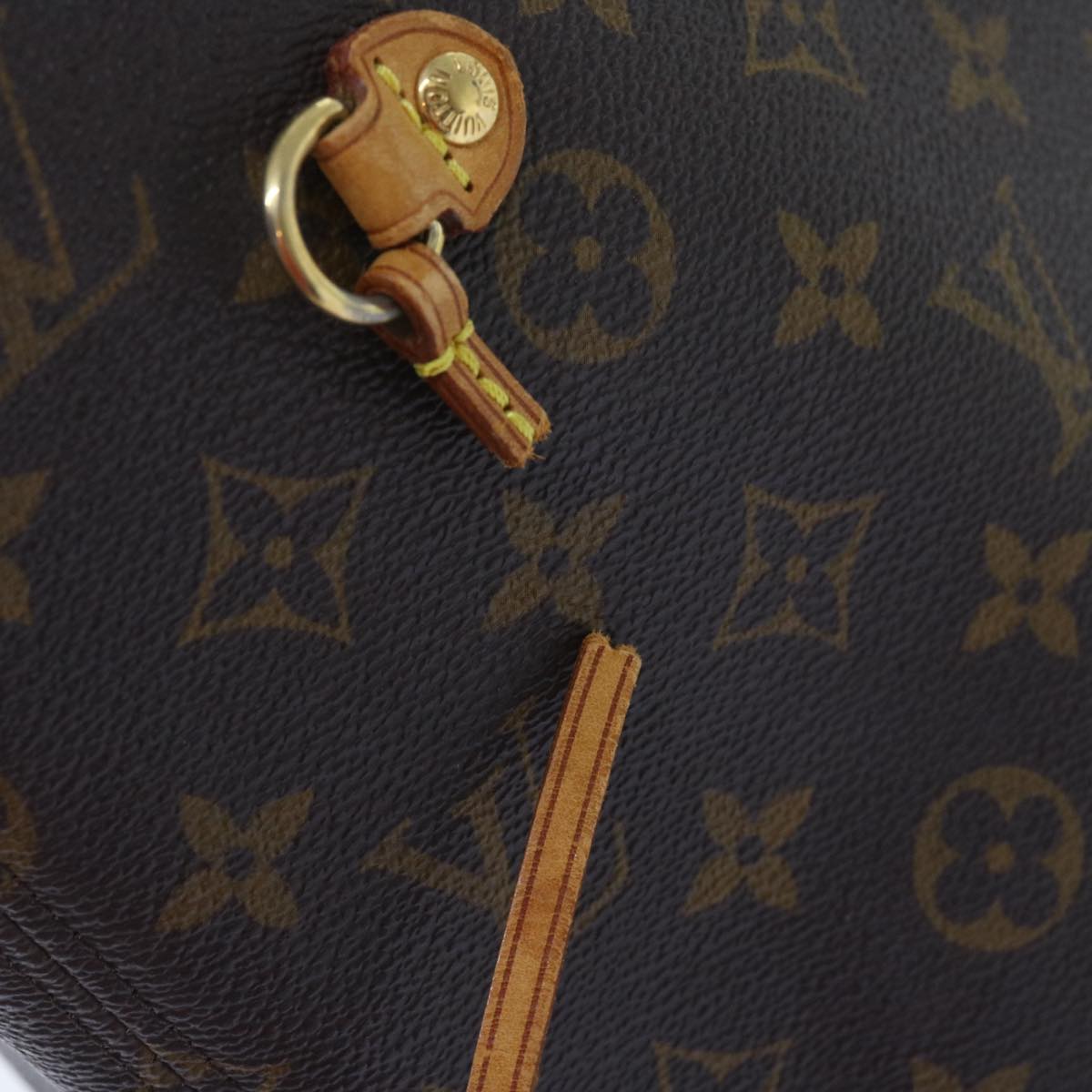 LOUIS VUITTON Monogram Neverfull MM Tote Bag M40156 LV Auth ep3191