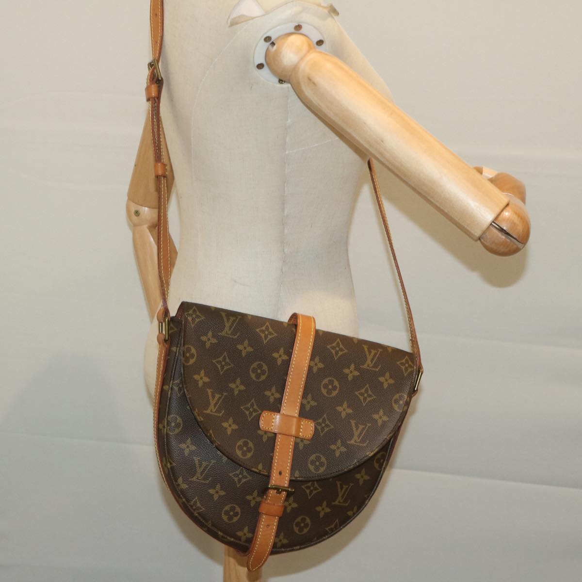 LOUIS VUITTON Monogram Chantilly GM Shoulder Bag M51232 LV Auth ep3196