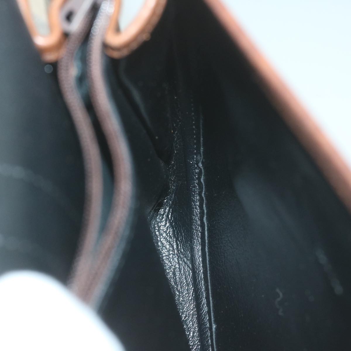 Burberrys Nova Check Shoulder Bag Canvas Beige Auth ep3198
