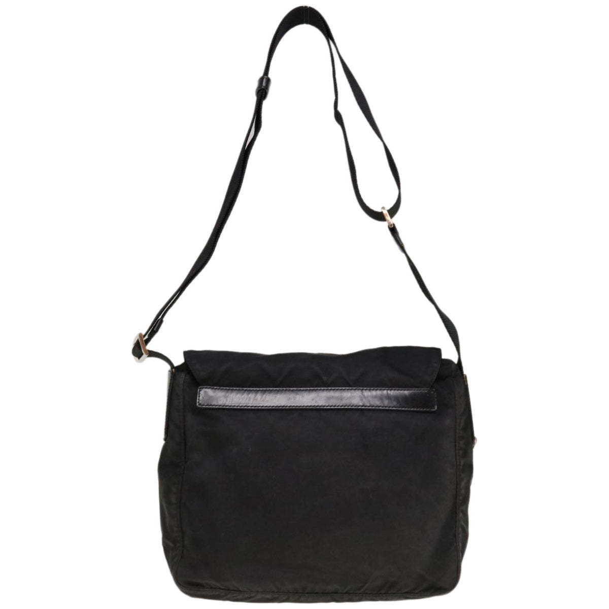 PRADA Shoulder Bag Nylon Black Auth ep3214 - 0