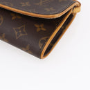 LOUIS VUITTON Monogram Pochette Twin GM Shoulder Bag M51852 LV Auth ep3217-13