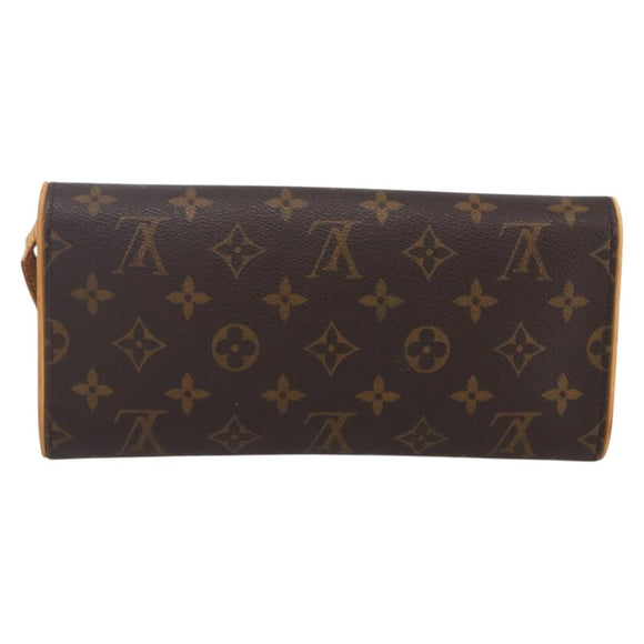 LOUIS VUITTON Monogram Pochette Twin GM Shoulder Bag M51852 LV Auth ep3217