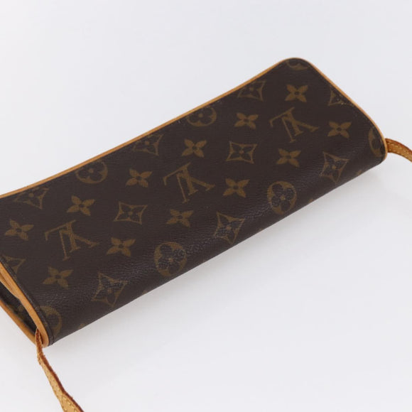LOUIS VUITTON Monogram Pochette Twin GM Shoulder Bag M51852 LV Auth ep3217