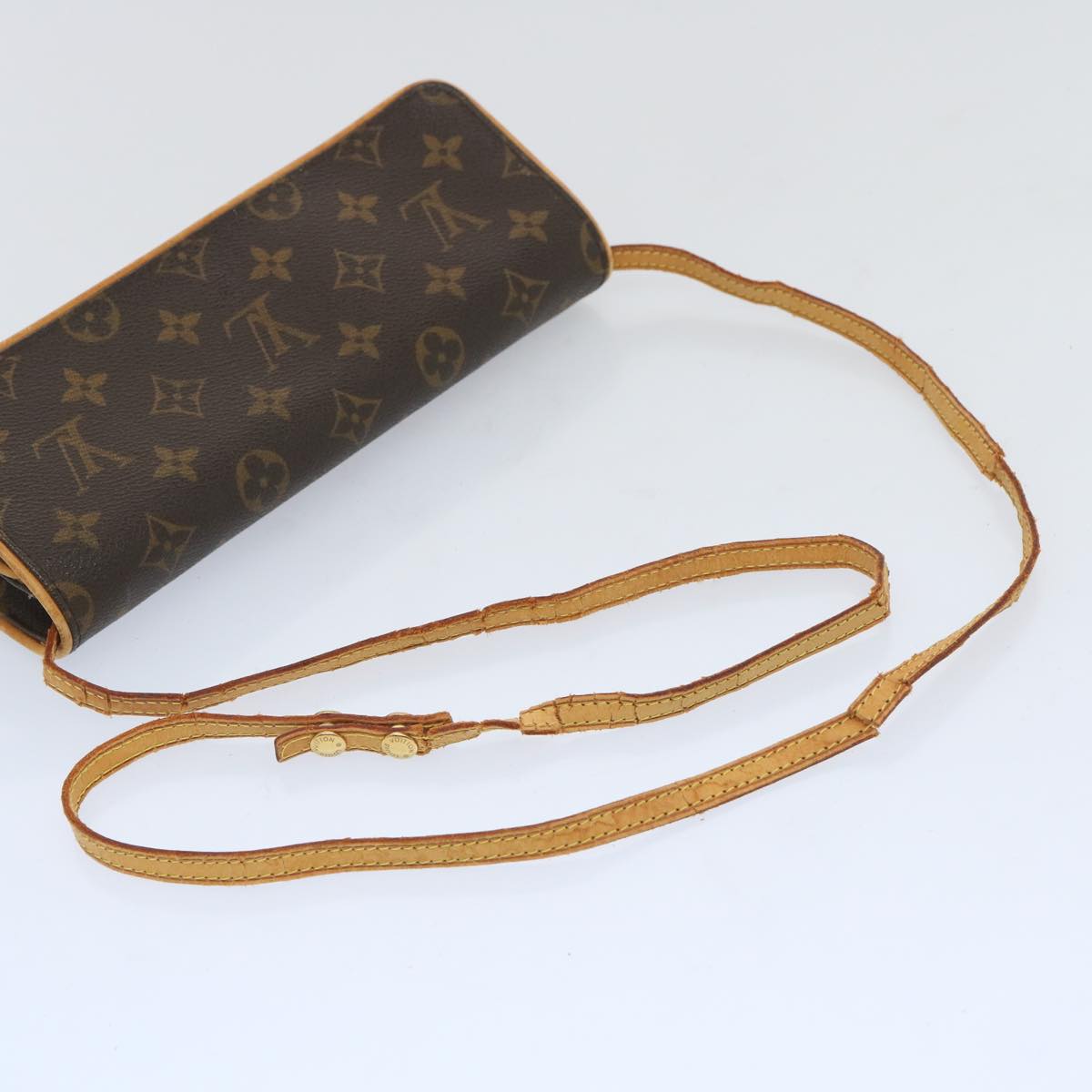 LOUIS VUITTON Monogram Pochette Twin GM Shoulder Bag M51852 LV Auth ep3217