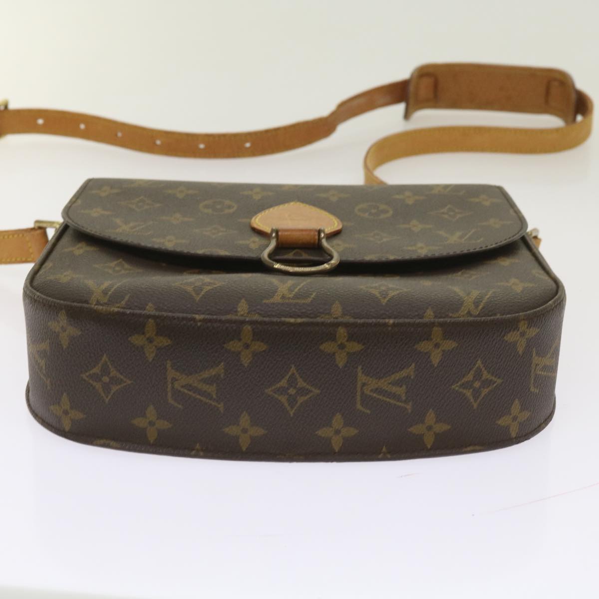 LOUIS VUITTON Monogram Saint Cloud GM Shoulder Bag M51242 LV Auth ep3228